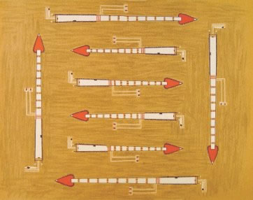 Fourth Dry Painting - Sandpainting